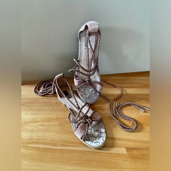 Elysess Strappy Rope Gladiator Sandals from Anthropologie - Picture 7 of 15